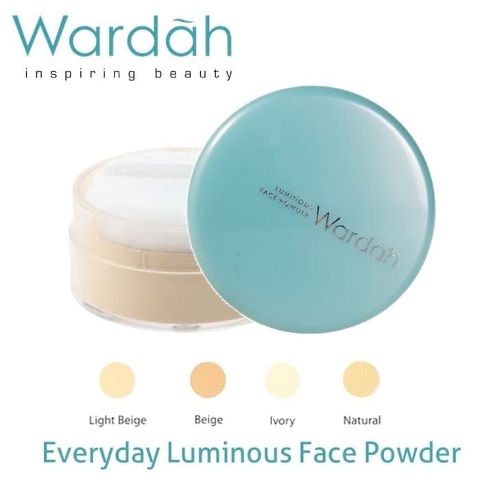 wardah luminous face powder
