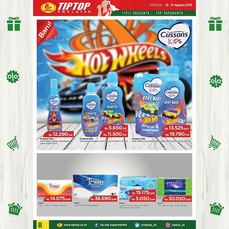 promo mainan tiptop 16 sampai 31 agustus 2019
